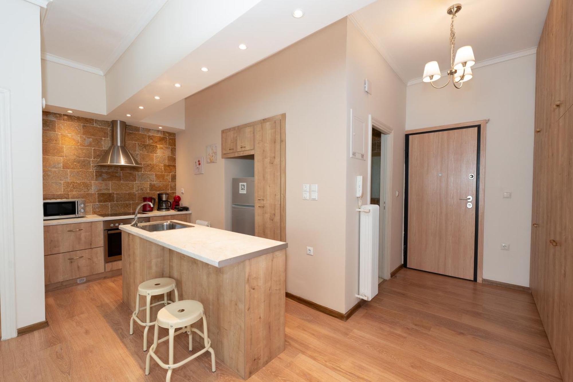 Contemporary Apartment Made Of Wood And Stone. Atena Exterior foto